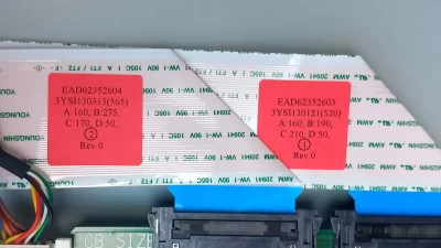 Ead62352603, Ead62352604, Lg 47LA740S, 47LA860 Lvds Kablosu