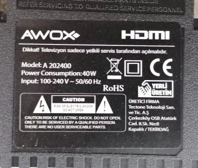 AWOX A 202400 TV AYAĞI