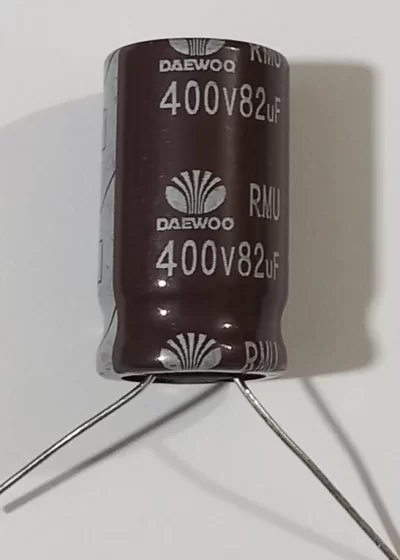 82MF 400V - 82UF 400V Elektrolitik Kondansatör