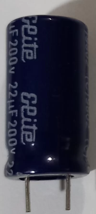 22uf 200v, 22mf 200v Kondansatör