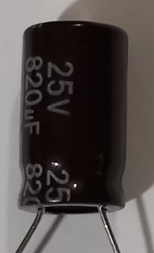 820uf 25v, 820mf 25v Kondansatör