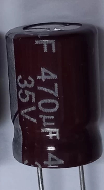 470uf 35v, 470mf 35v Kondansatör 