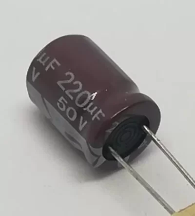 220uf 50v, 220mf 50v Kondansatör