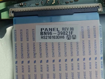 BN96-39821F, SAMSUNG UE50TU8000 LVDS KABLOSU