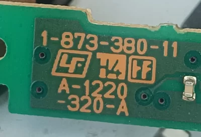 1-873-380-11, SONY KDL-40D2600 KUMANDA GÖZÜ SENSÖR IR