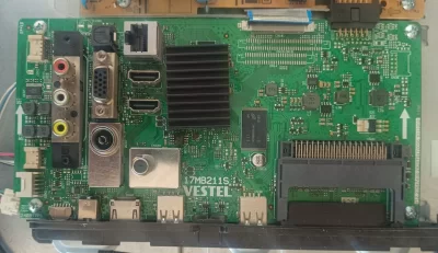 17MB211S, 23547438, 1012202, TOSHİBA 43L3863DAT MAİNBOARD ANAKART