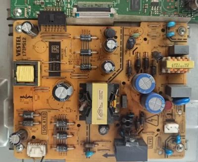 17IPS12, 23281584,2771665 TELEFUNKEN 43TF4025 POWER BESLEME