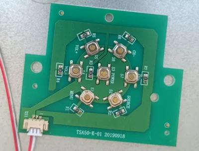 TSA50-K-01, AWOX B 205000S 50 UHD TUŞ KONTROL KARTI