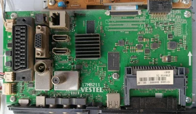 17MB211, 10114999, 23469980, VESTEL REGAL 49R6520F MAİNBOARD ANAKART