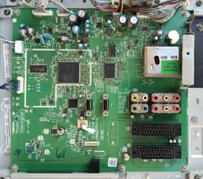 PE0484, V28A000628F1, TOSHİBA 32AV500P MAİNBOARD ANAKART