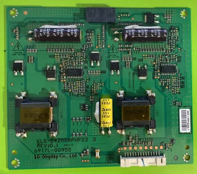 6917L-0095D, KLS-E420DRPHF02 REV.0.1 VESTEL LED DRİVER