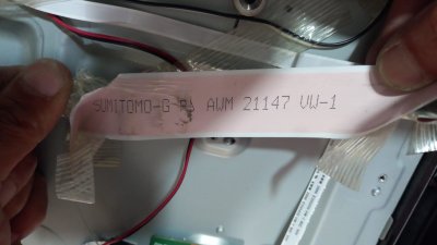 SUMITOMO-G, AWM 21147 VW-1, PHILIPS 47PFL4307K/12, Lvds kablo